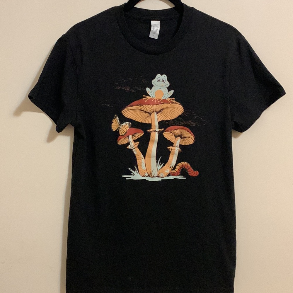 Adorable mushroom shirt